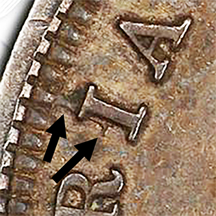 1858-Twenty-Cent-With-Blundered-I-In-Victoria