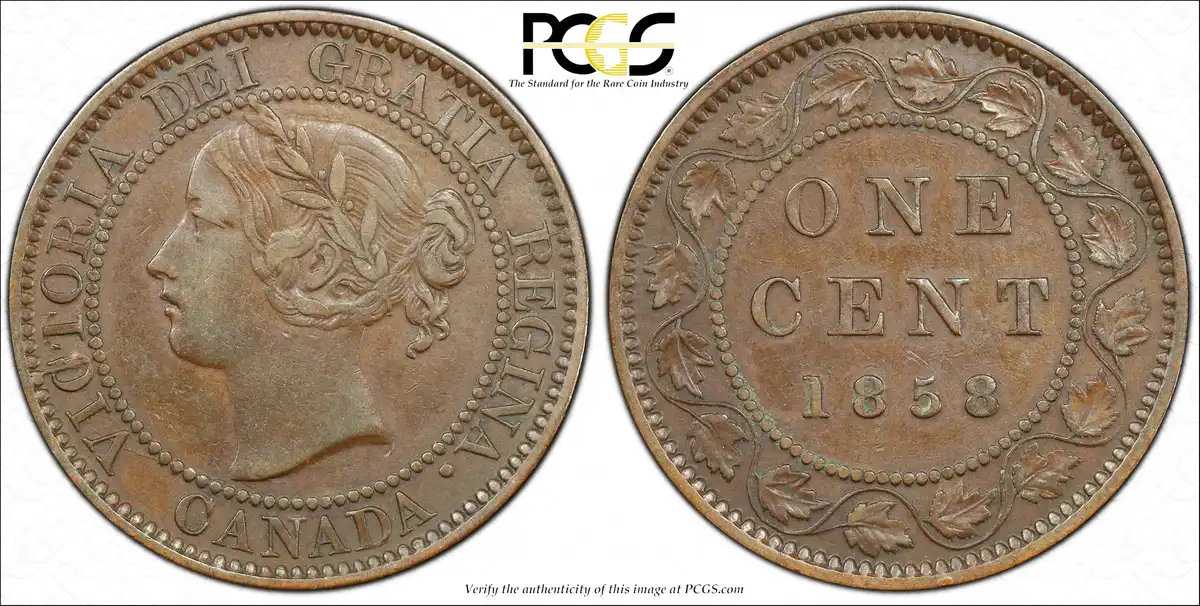 Recent-Pickup---A-Very-Scarce-1858-Cent