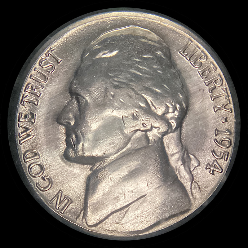 1954-S-Jefferson-Nickel-FS-801-For-Grading.