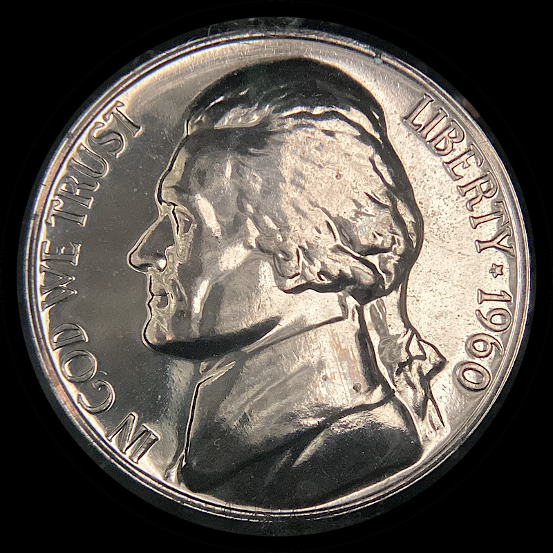Puzzling-1960-Jefferson-Proof-Nickel-DDR.