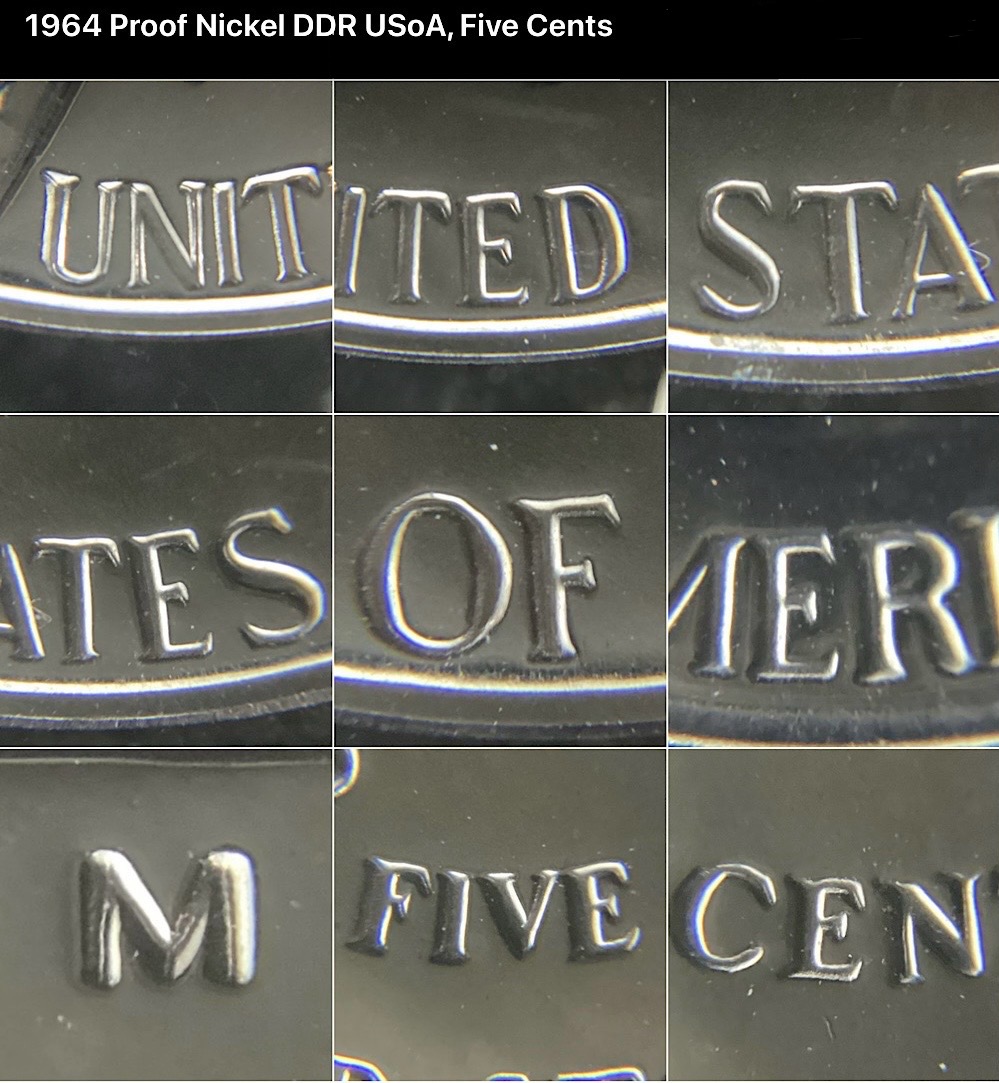 1964-Jefferson-Proof-Nickel-With-Minor-DDR.