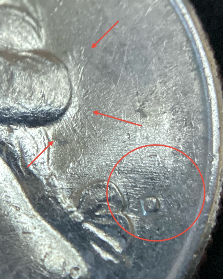1976-Bicentennial-Quarter-With-Abraded-Die-Clash.