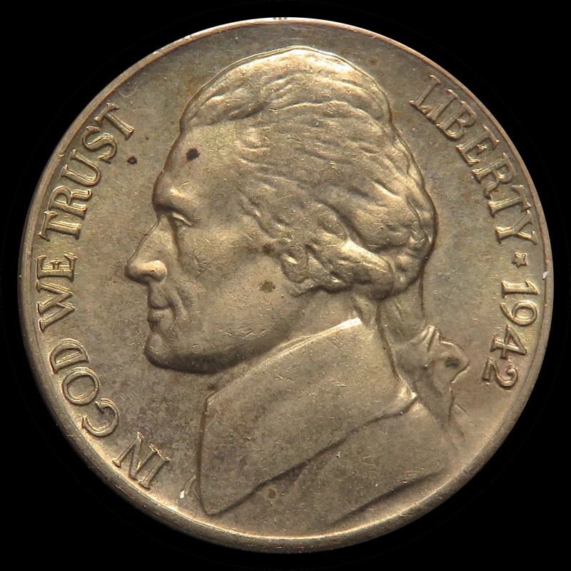 1942-Jefferson-Nickel-Type-1-Cn,-Doubled-Die-Obverse-FS-101.