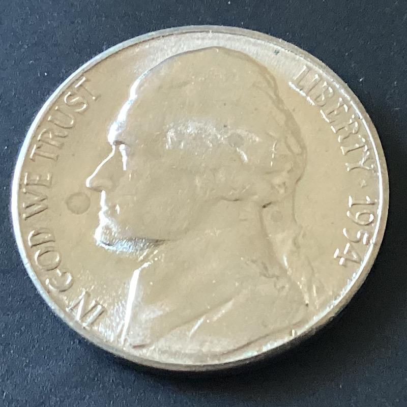 1954-S-Jefferson-Nickel-For-Grading.