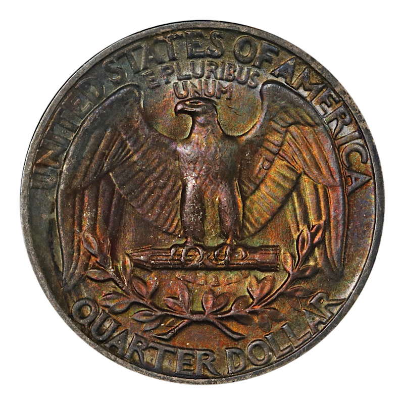 Re-Engraved-Die:-1941-Washington-Quarter-Red-001
