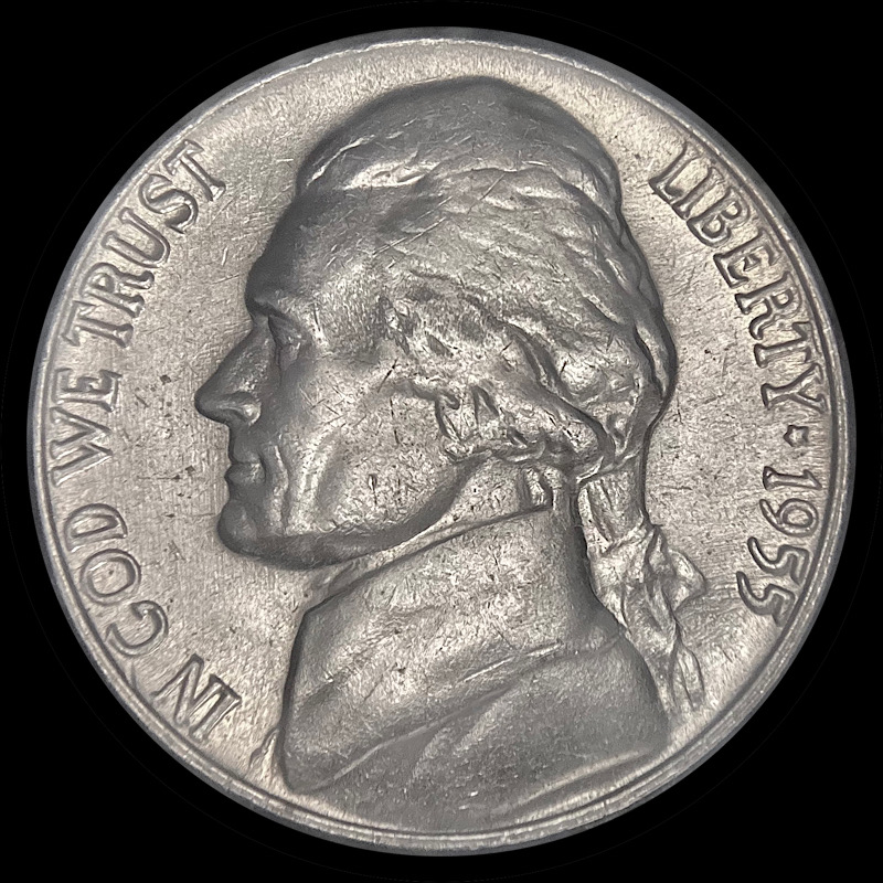 Nice-1955-D-Jefferson-Nickel-From-CRH.