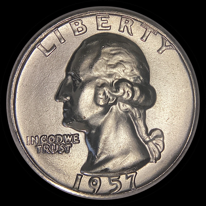 For-Grading:-1957-D-Quarter,-Misplaced-D,-With-Possible-Scratch.