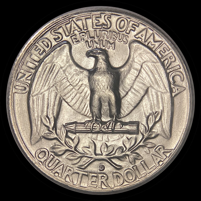 For-Grading:-1957-D-Quarter,-Misplaced-D,-With-Possible-Scratch.