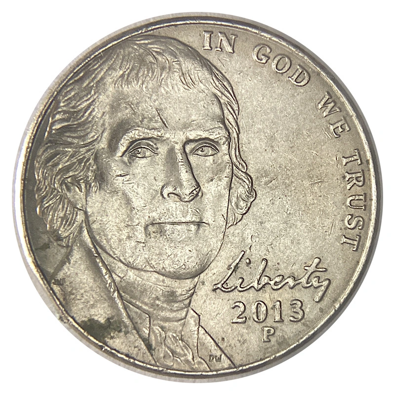 2013-P-Nickel-With-Feeder-Finger-Damage.