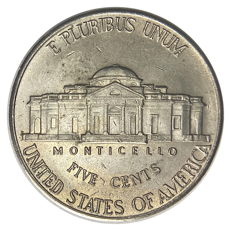 2000-P-Nickel-With-Concentric-Lathe-Lines-On-The-Reverse.
