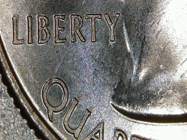 2019-D-Amp-Quarter-Die-Scratch?-PMD?-On-Obverse;-MD-Or-DD-On-Liberty?