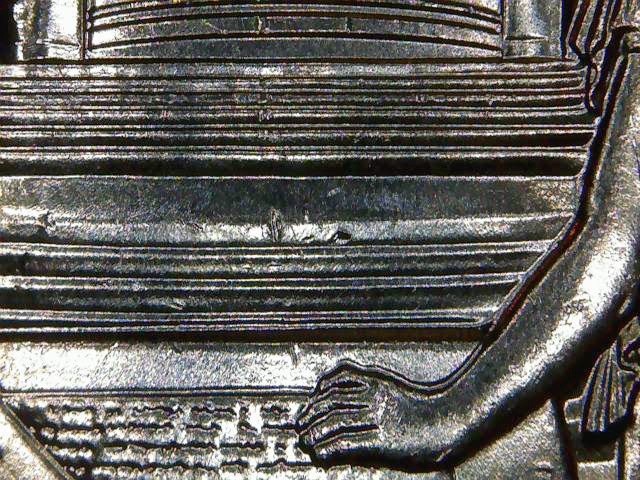 2019-D-Amp-Quarter-Die-Scratch?-PMD?-On-Obverse;-MD-Or-DD-On-Liberty?
