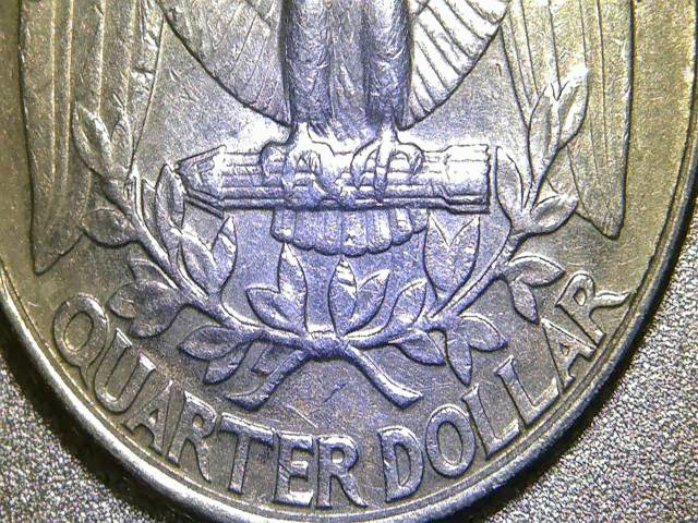 1992-D-Washington-Quarter--Questions--Coin-Machine-Reject