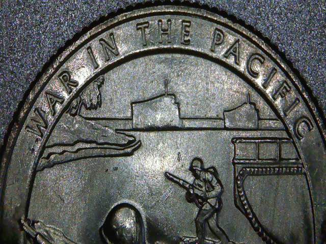 2019-D-War-In-The-Pacific-OBW-Quarters-Roller-Lines?-Die-Cracks?