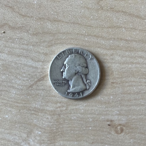 1941-Quarter-Found-In-Change