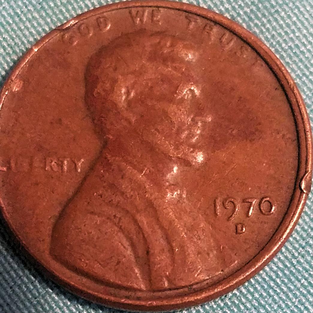 Four-Lincoln-Pennies,-All-1970's-D-And-S-Mints.