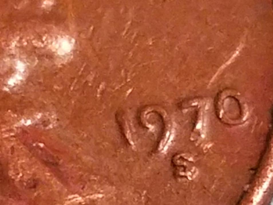 Four-Lincoln-Pennies,-All-1970's-D-And-S-Mints.