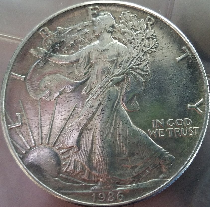 1986-American-Silver-Eagle.-Grade-And-Authenticity-Request,-Please!