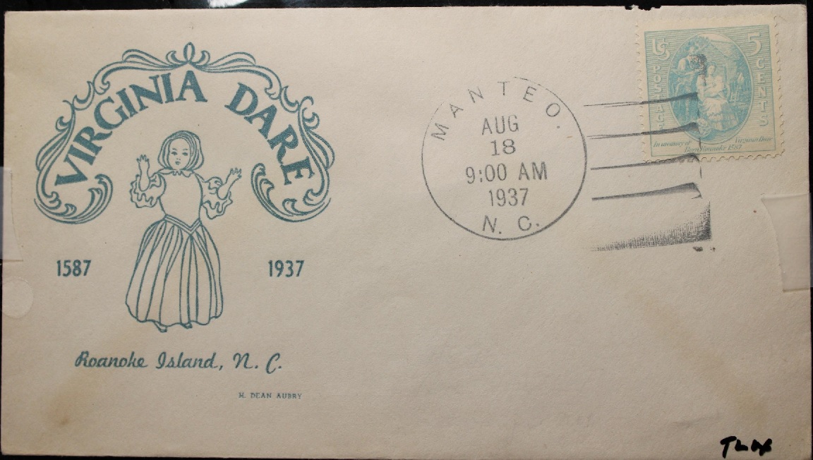 Commems-Collection-Classic:-Quick-Bits-131---1937-Virginia-Dare-FDC