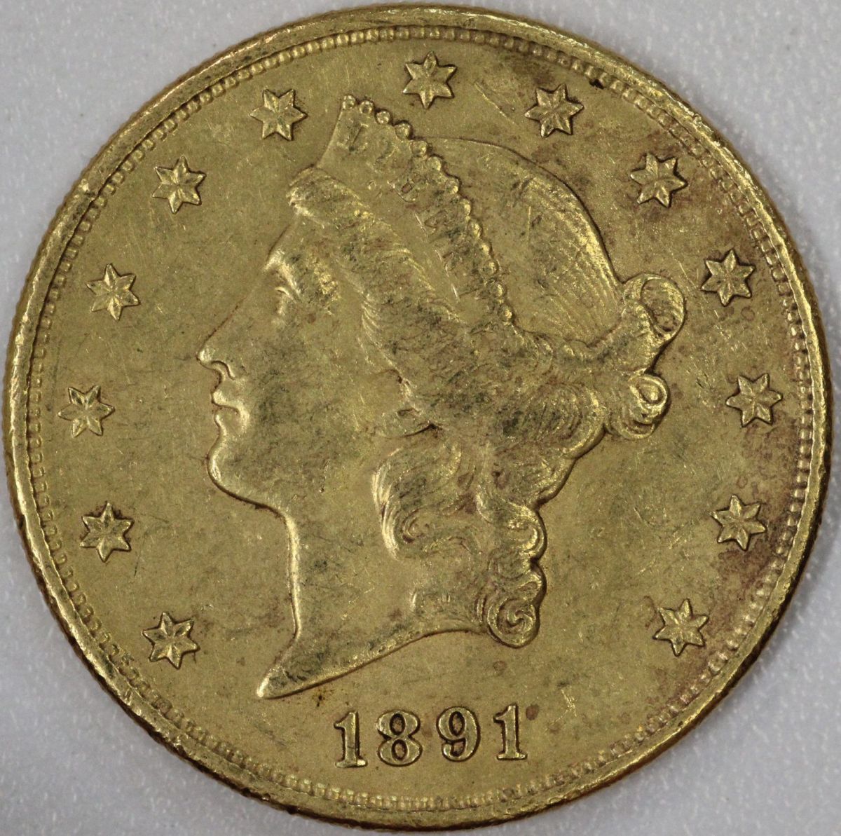 1891-S-Double-Eagle:--Easily-Verifying-A-PCGS-Labeled-