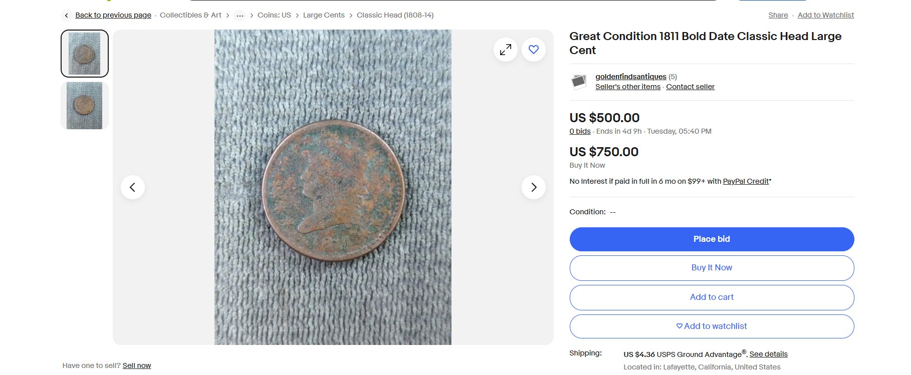 Apparent-New-Bay-Seller-And-3-Types-Of-Bad-Large-Cents