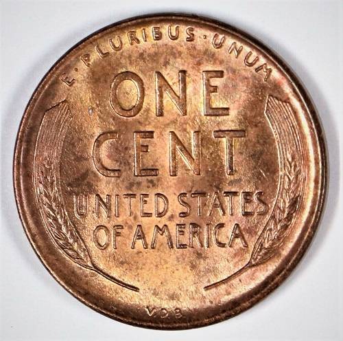 1909-VDB-Penny.--Toning-Or-Stain?