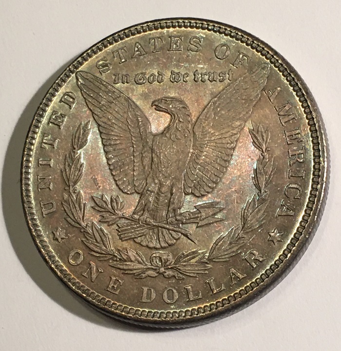 1898-Morgan-Dollar-Toned-Beautifully-Imo.--Grade/Comments