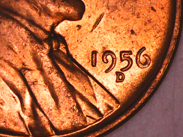 1956-D-Lincoln-Memorial-Cent-D/D-RPM-#18?