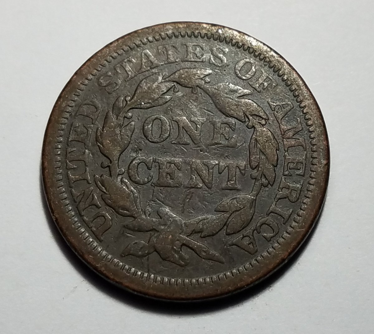 1844-Large-Cent-For-Grading