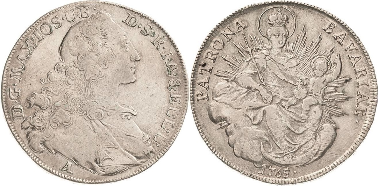 1765-Bavarian-Thaler