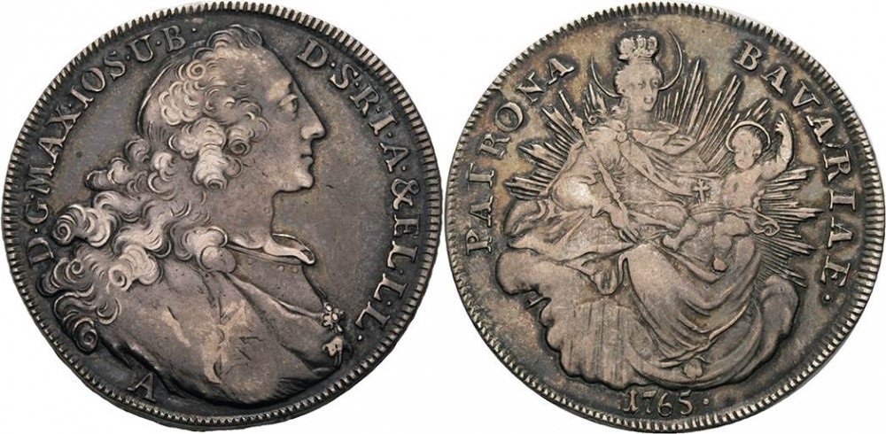 1765-Bavarian-Thaler
