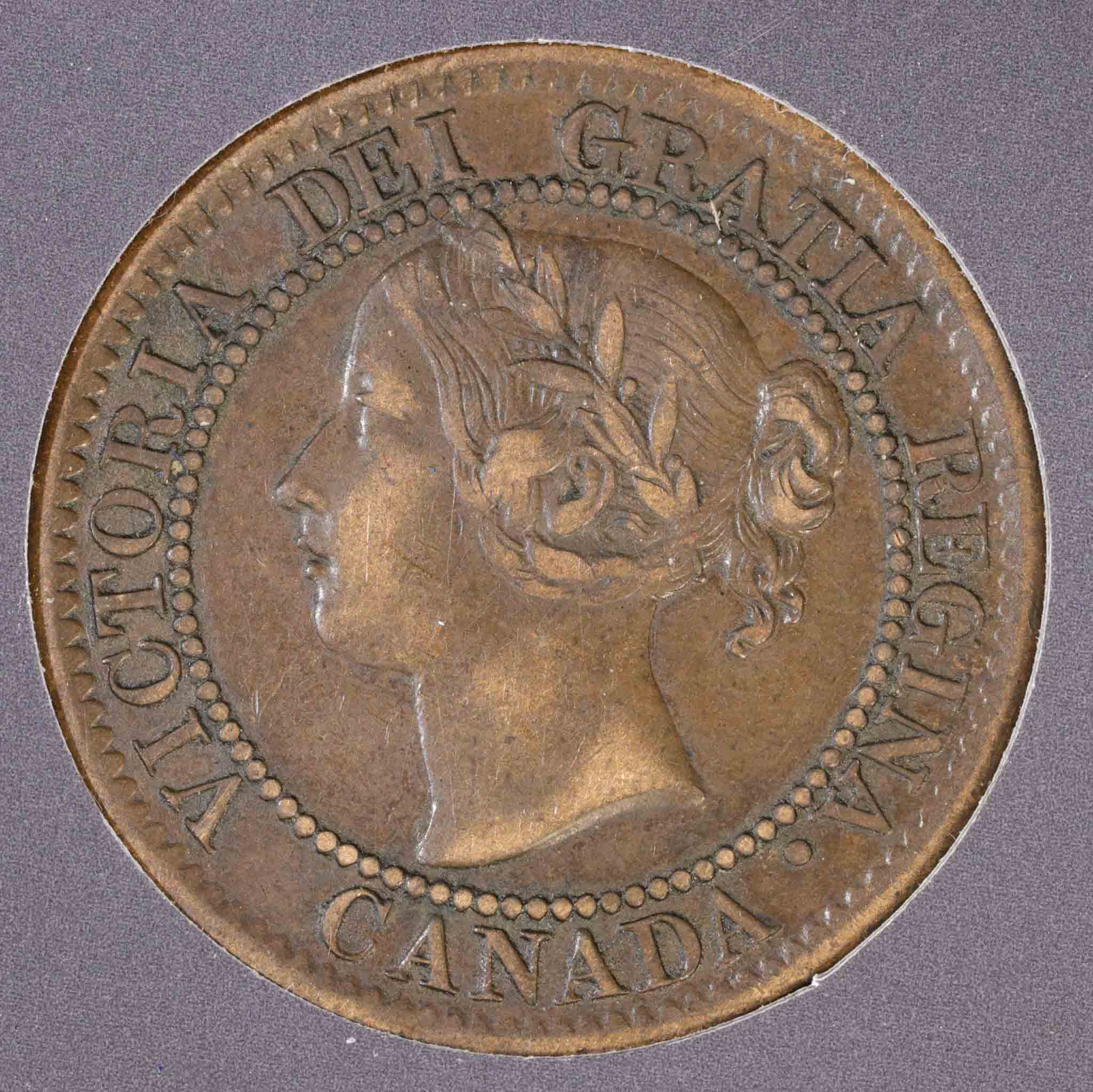 Canada-1858-One-Cent