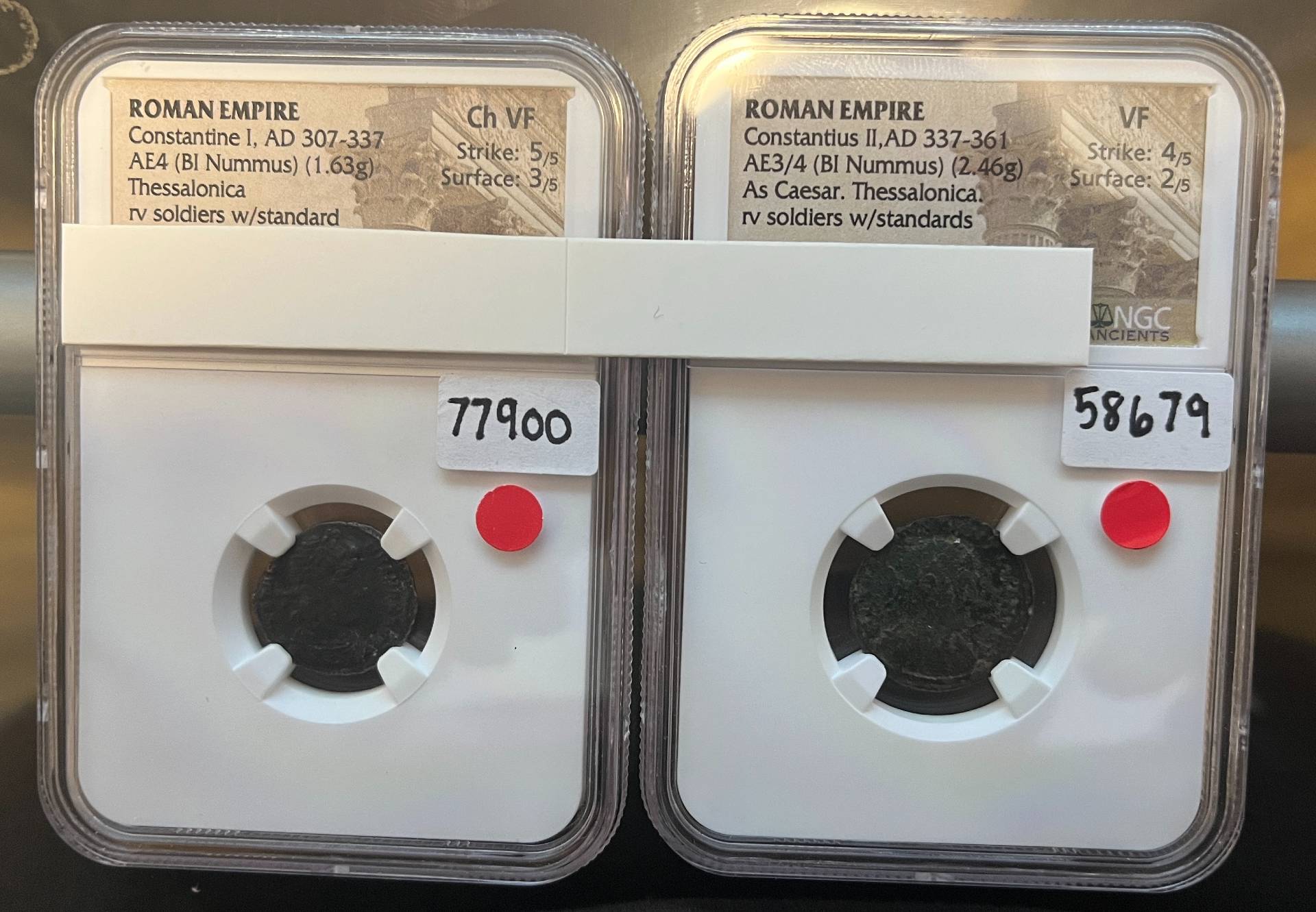 2-X-Roman-Empire-NGC-Ancients,-Need-Some-Help-With-Values!
