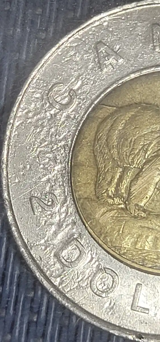Struck-Thru-Canadian-$2-Coin