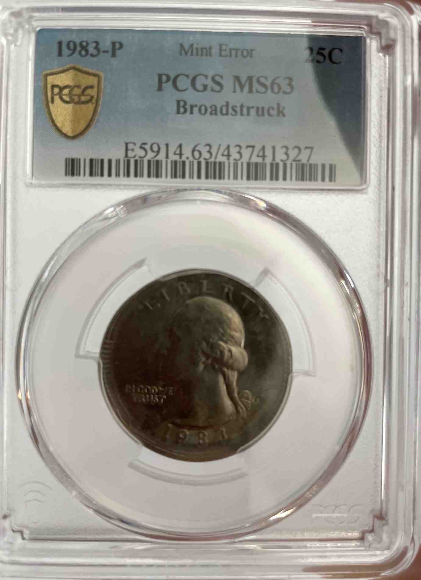 1983-P-Broadstruck-Washington-Quarter