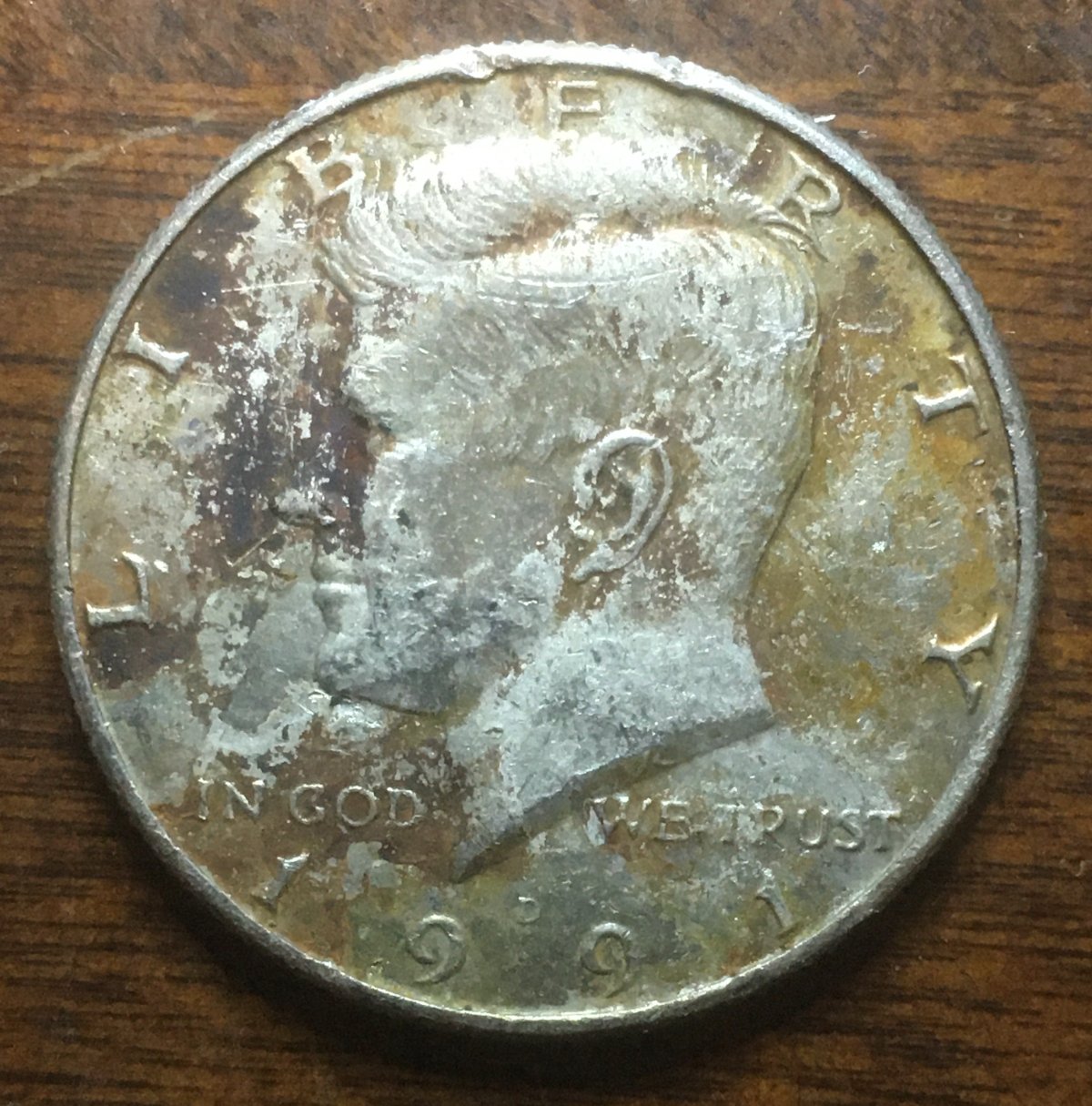 Really-Ugly-Kennedy-1991-Missing-Clad-Layer-And-Clash-Marks?