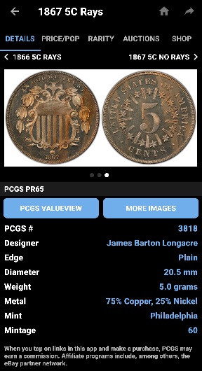1867-Shield-Nickel-With-Rays-Proof