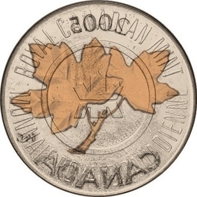 2005-Royal-Canadian-Maple-Leaf-Mint-Token-/-Strong-Die-Clash