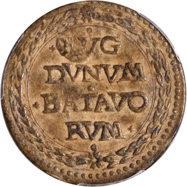 Rare-1574-Paper-Siege-Coin-Severely-Damaged-By-PCGS-During-Certification