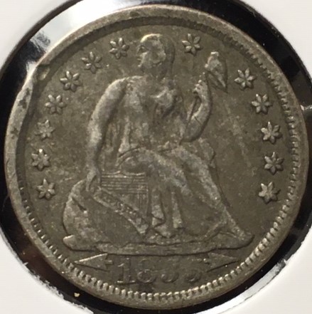 1855-Seated-Liberty-Dime