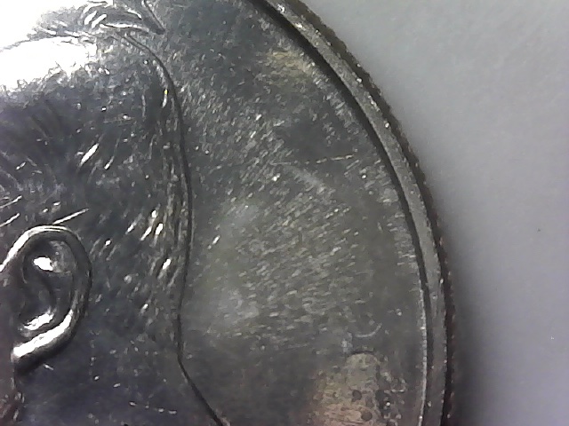 2000-P-Mintset-Kennedy-Half-Struck-Through,-Die-Chip-On-MM-And-Gauge-On-Face