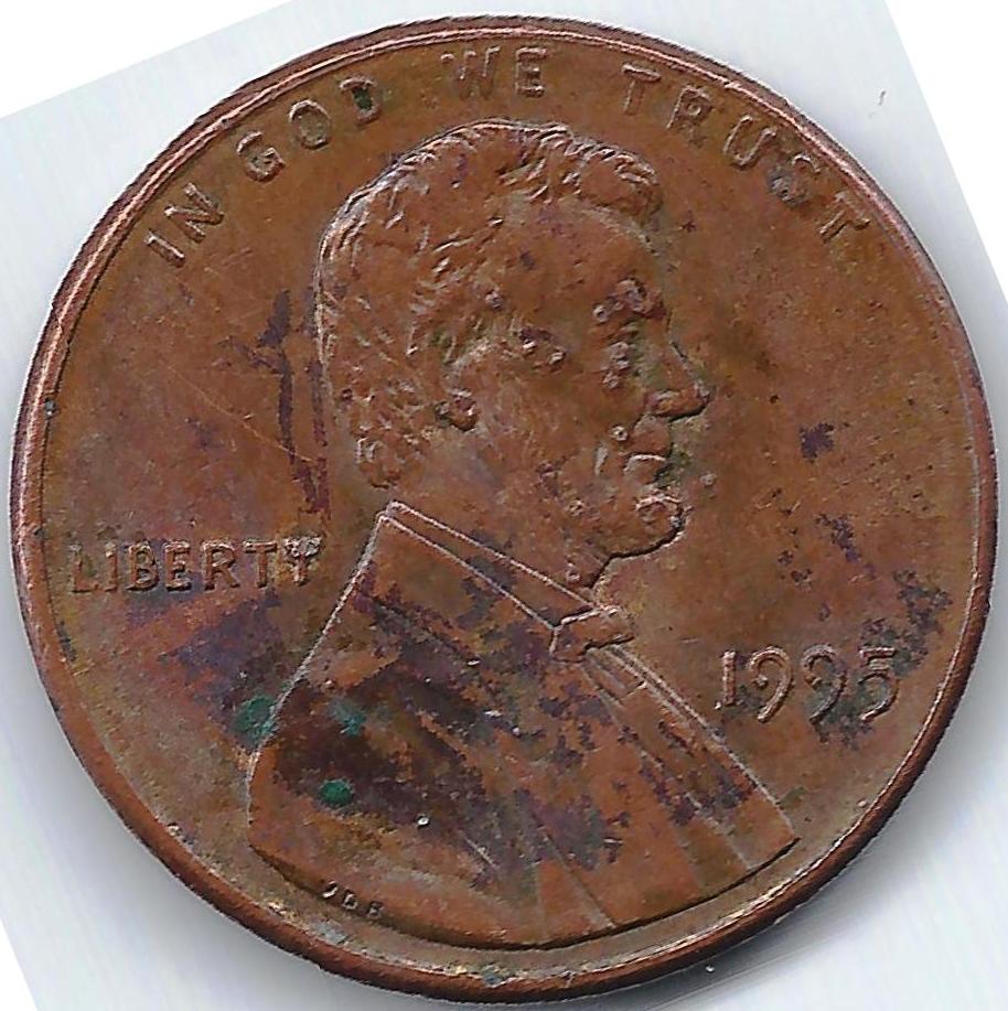Bad-Plating-Of-Lincoln-Coin