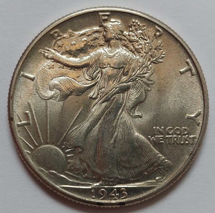 1943-Walking-Liberty-Half-Dollar-For-Grading