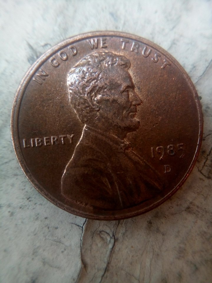 1985-D-Lincoln-Cent-Doubled-Ear-?
