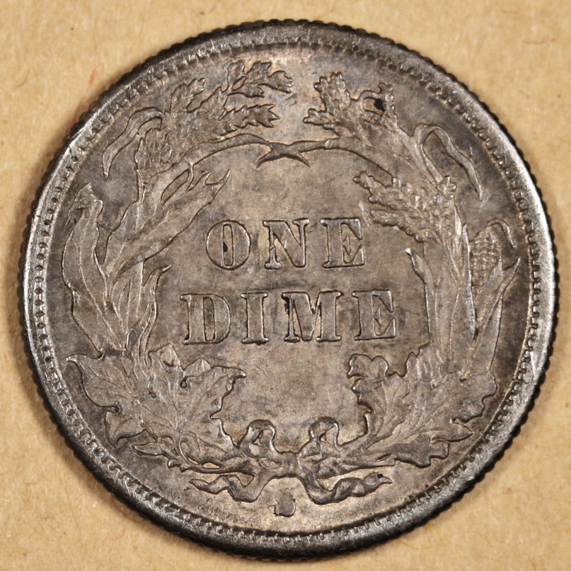 1891-S-Seated-Liberty-Dime,-Old-PMD-Vs-Struck-Through?