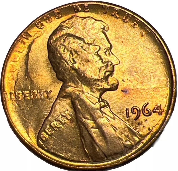 1964-P-Lincoln-Penny,-What-Caused-Double-Image-Only-On-Obverse?