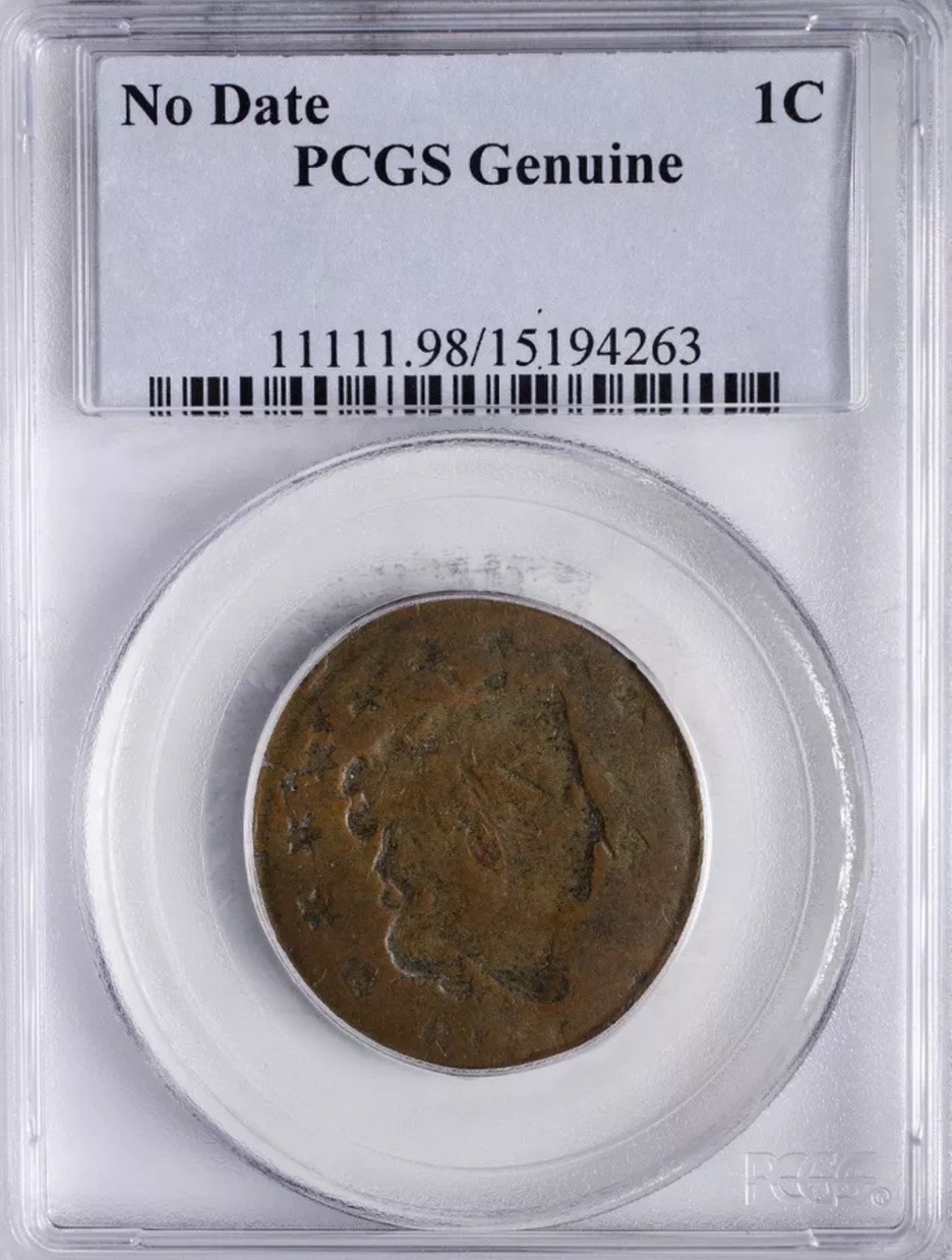 181?-Large-Cent-With-Both-OBV-And-REV-Mirror-Images