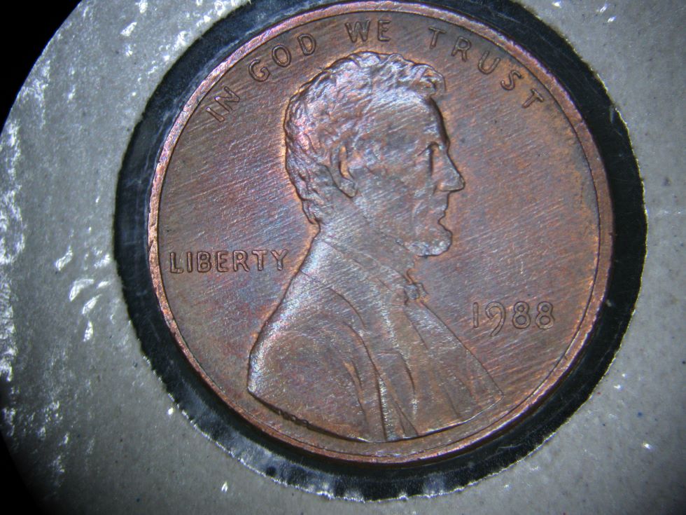 1988-1-Cent-/-Very-Nice-Die-Cracks-/-Moon-Rise-Over-The-White-House