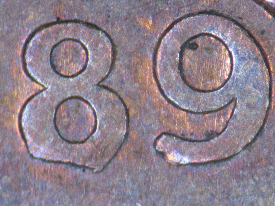 1989-Canadian-1-Cent-With-A-Flat-Bottomed-8-On-The-Date