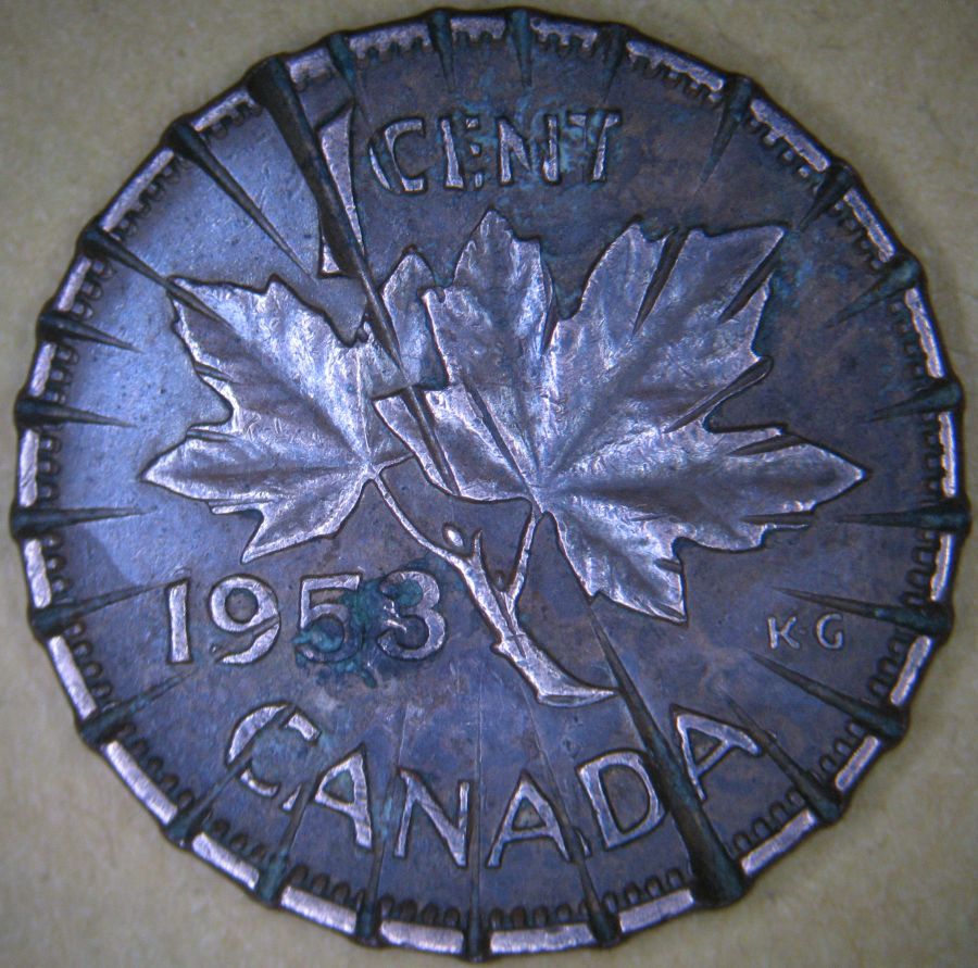 1953-NSF-Canadian-1-Cent---Classy-Scissor-Job